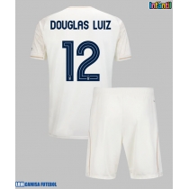 Camisa de Futebol Nottingham Forest Douglas Luiz #12 Equipamento Secundário Infantil 2025-26 Manga Curta (+ Calças curtas)
